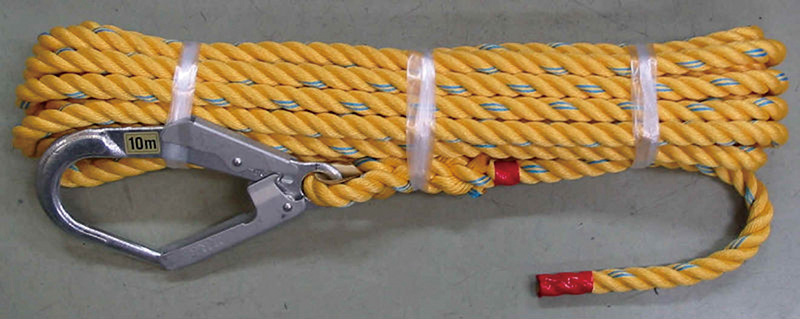 公式ショップ SC 親綱ロープ 緊張器なし 16mm×15ｍ 両フック