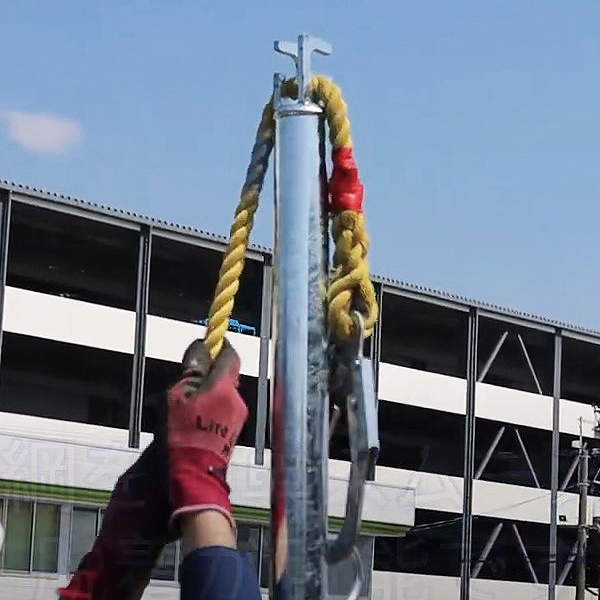 親綱を張るための支柱