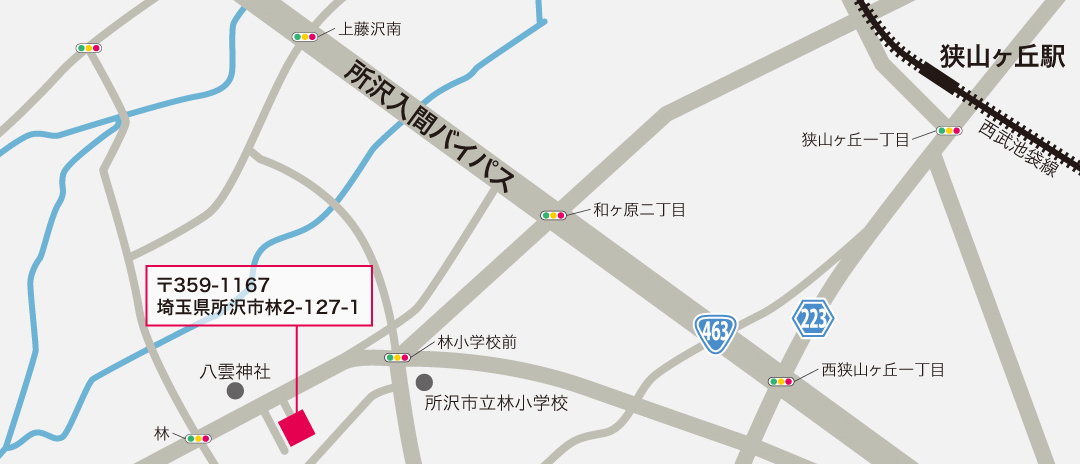 西東京センター　マップ